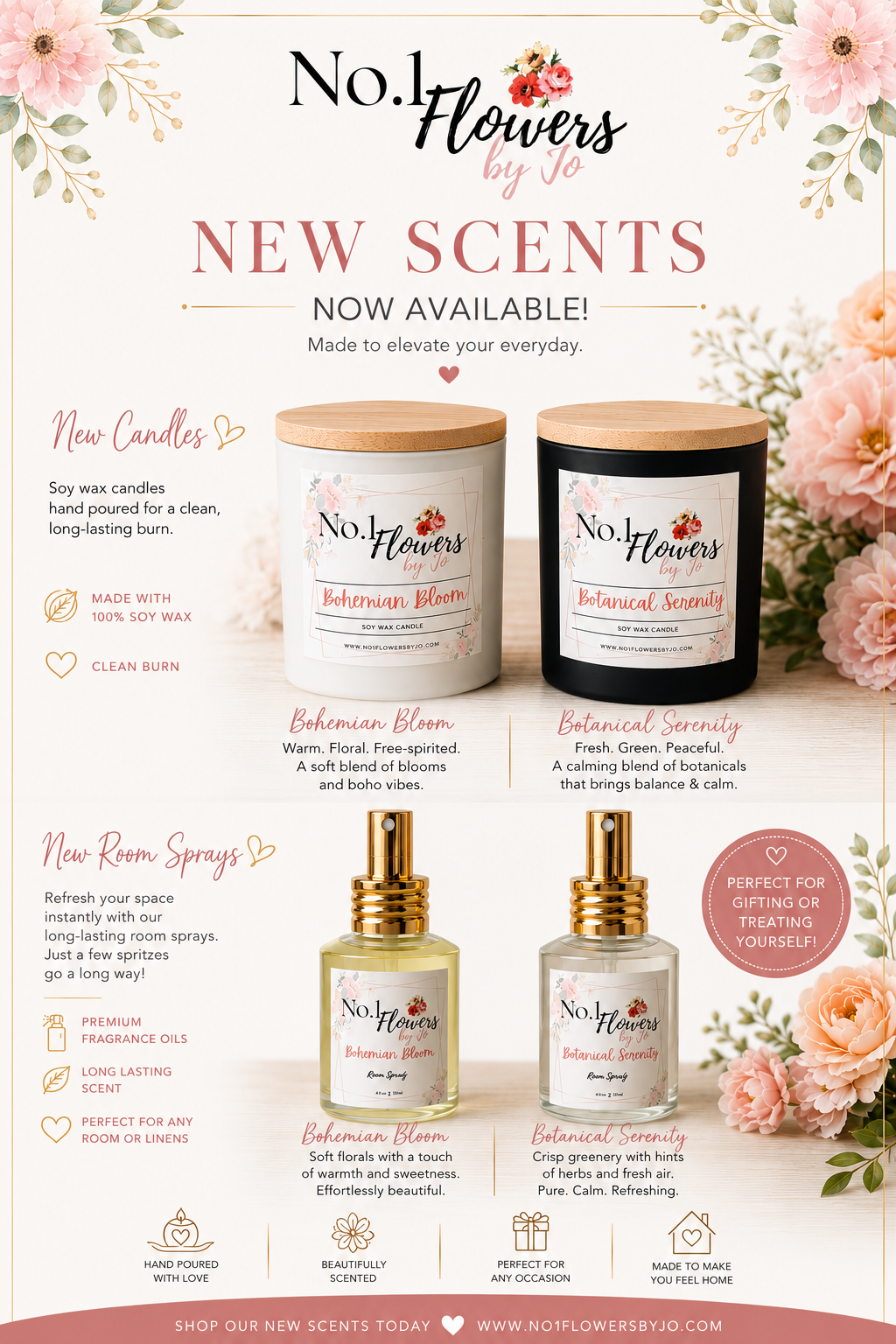 No. 1 Flowers Scents