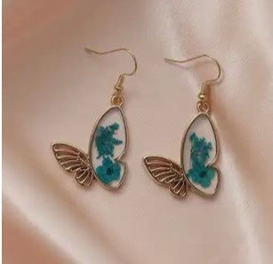 Butterfly Drop Earrings