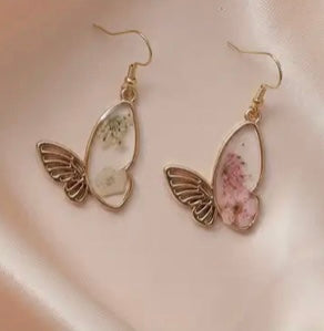 Butterfly Drop Earrings