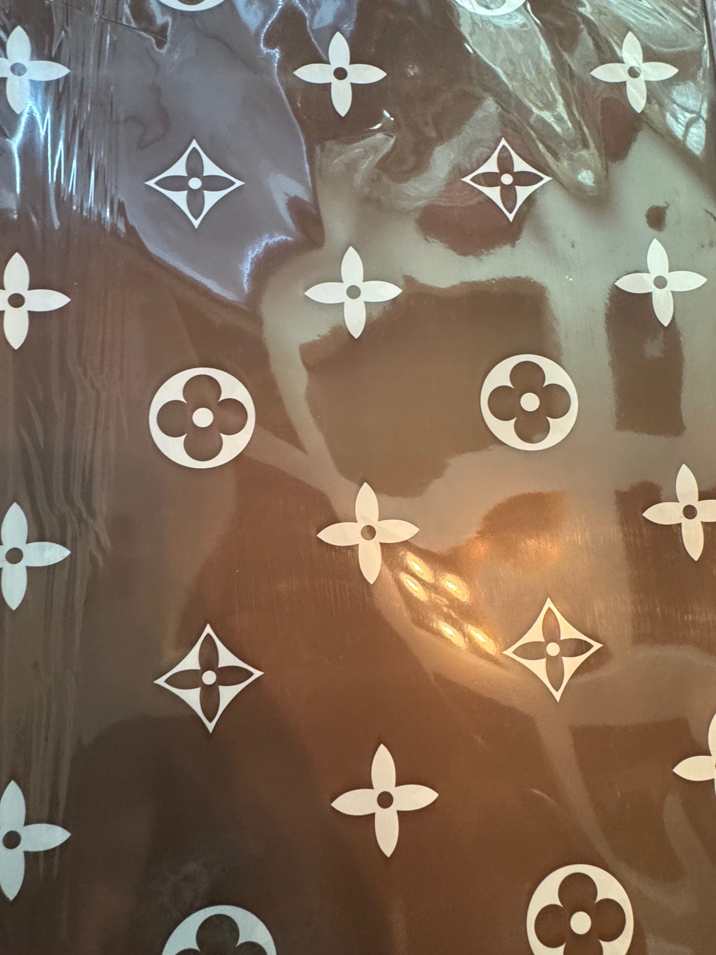 LV Floral Wrapping Paper