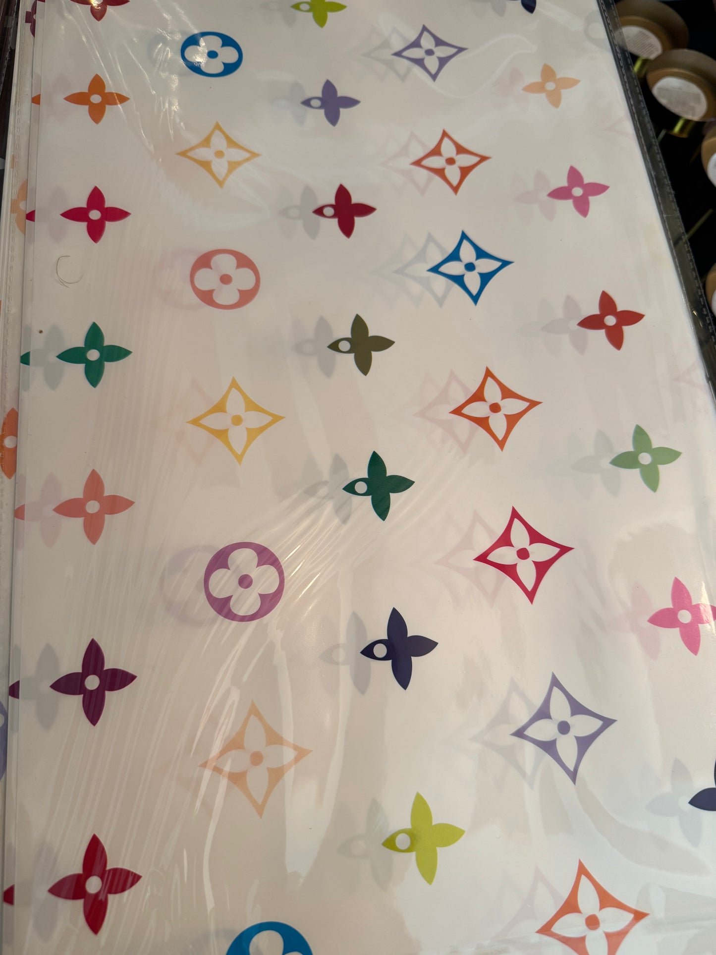 Colorful Designer Floral Paper
